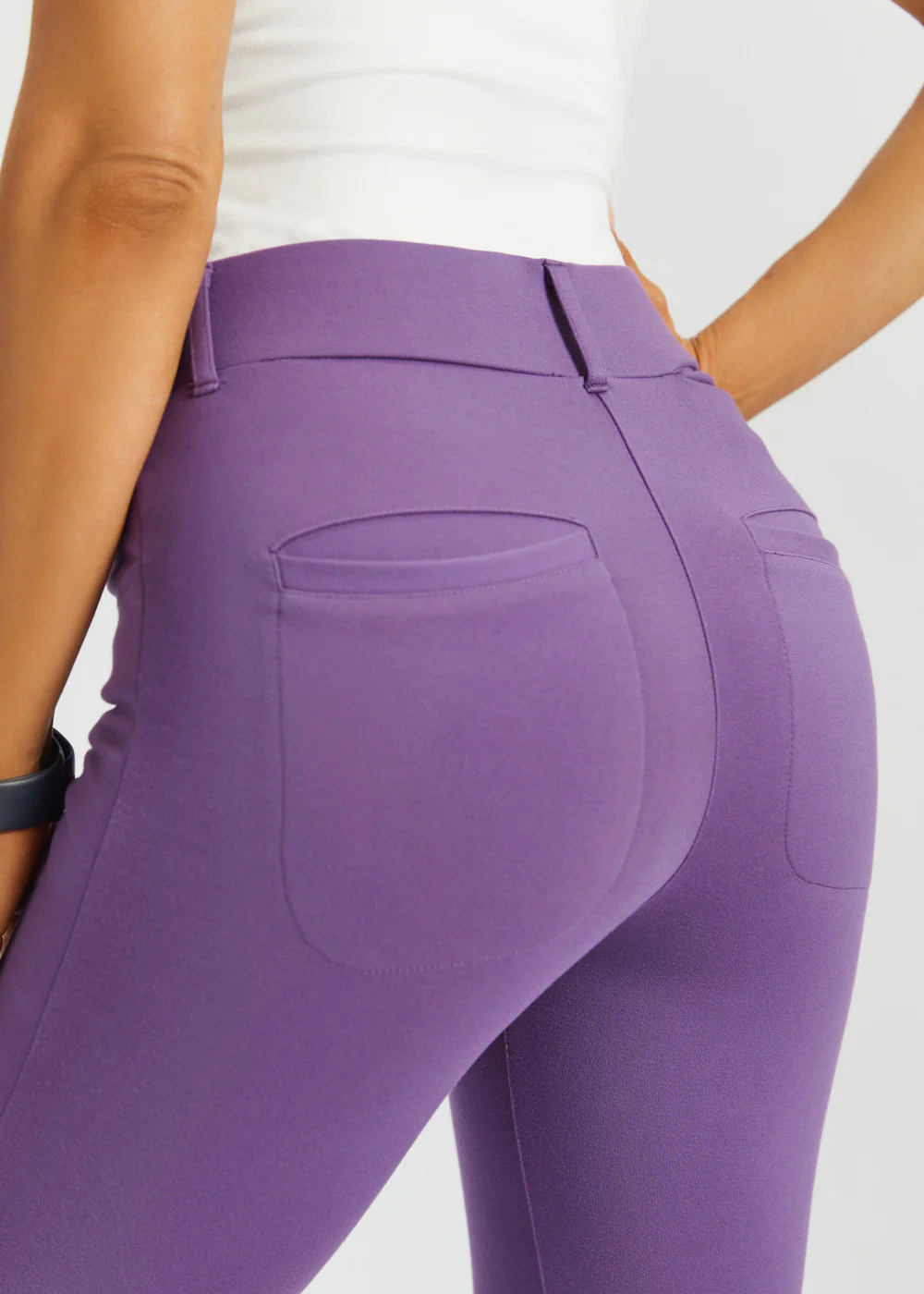 7-Pocket DPYP™ Dress Pant Yoga Pant | Bootcut (Grape) - Image 8