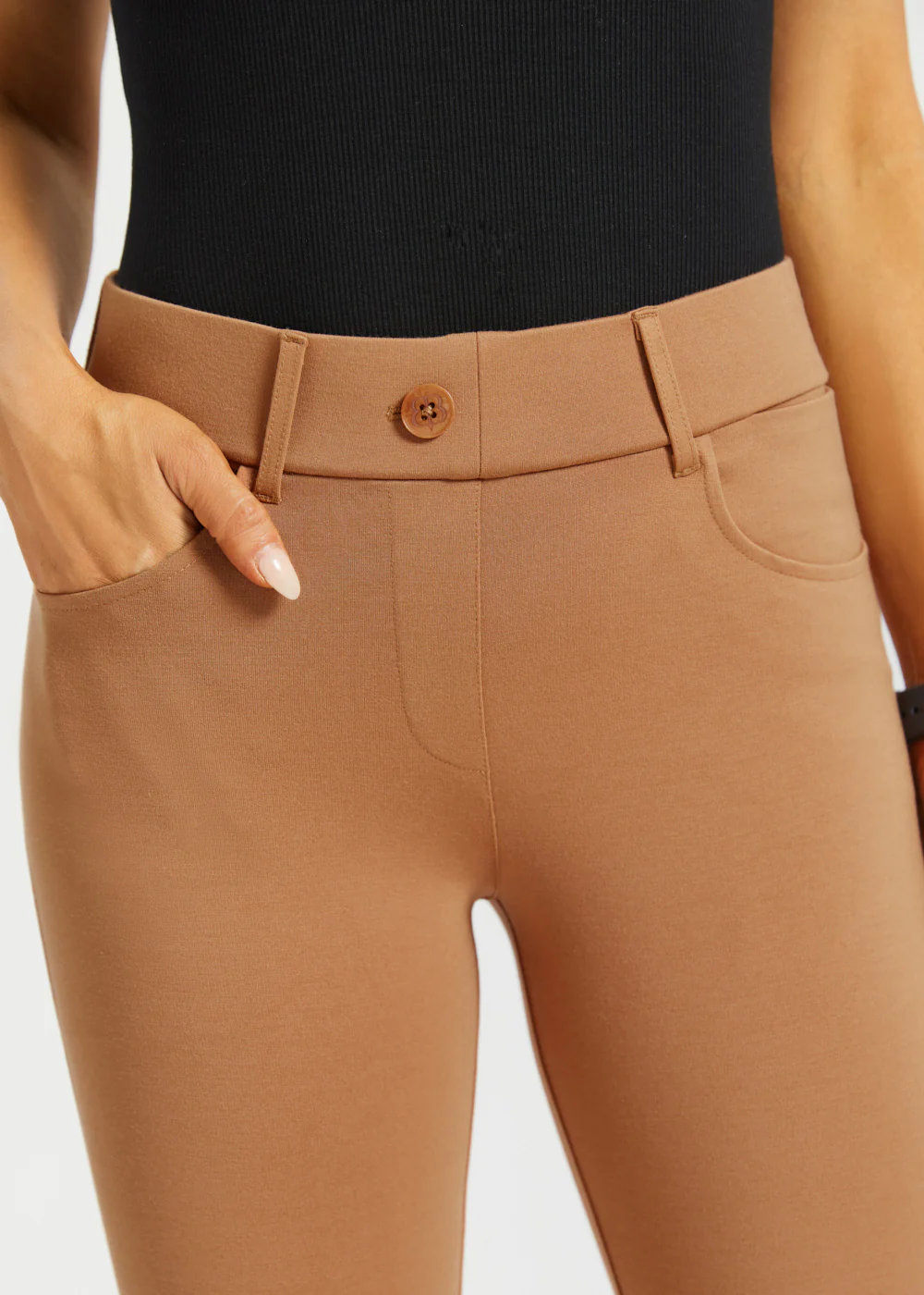 7-Pocket DPYP™ Dress Pant Yoga Pant | Bootcut (Sandalwood) - Image 5
