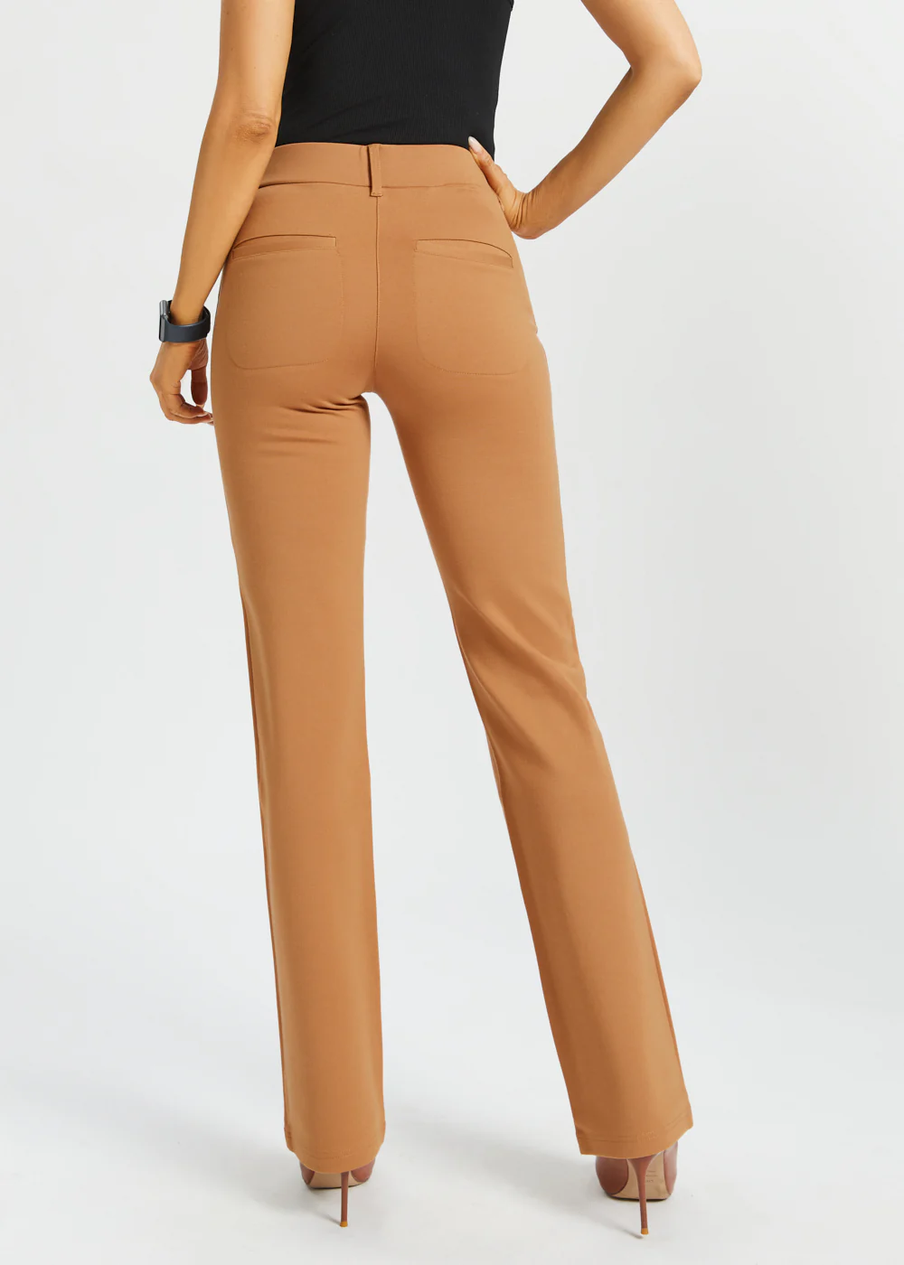 7-Pocket DPYP™ Dress Pant Yoga Pant | Straight (Sandalwood) - Image 5
