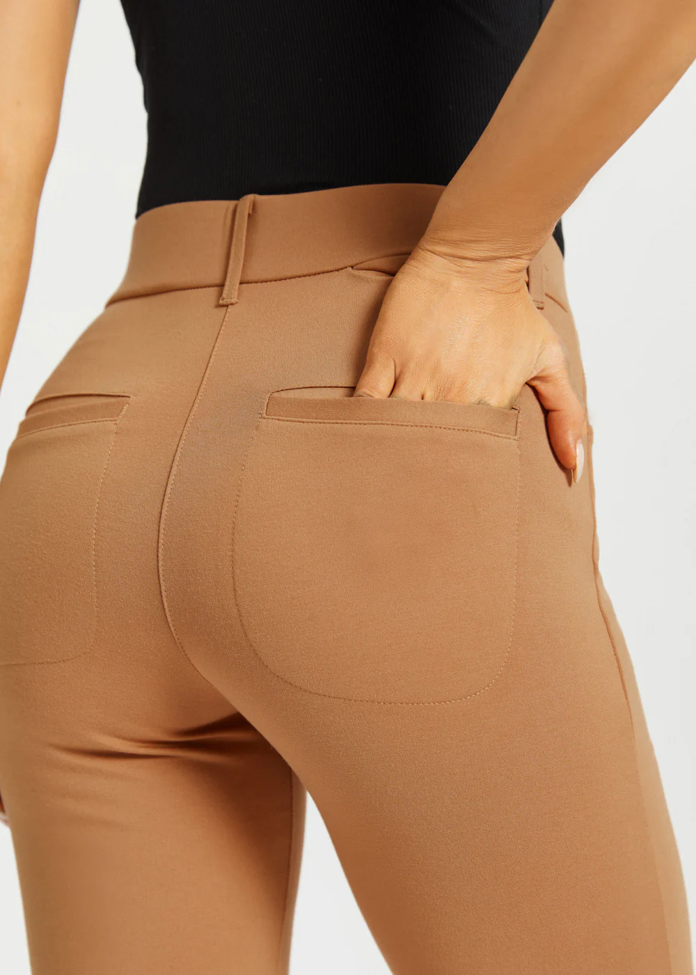 7-Pocket DPYP™ Dress Pant Yoga Pant | Straight (Sandalwood) - Image 6