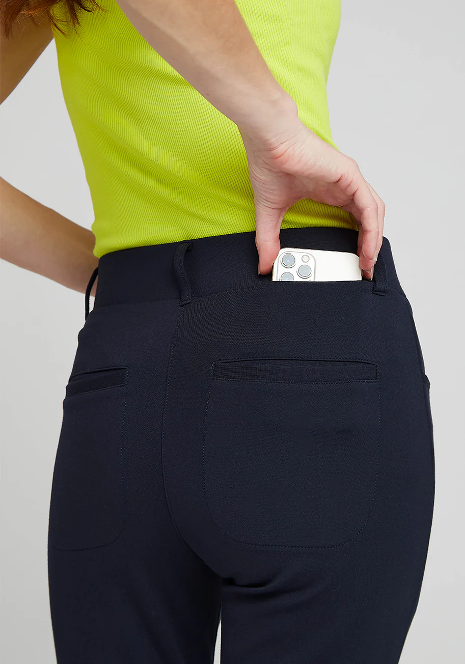 7-Pocket DPYP™ Dress Pant Yoga Pant | Skinny (Navy) - Image 4