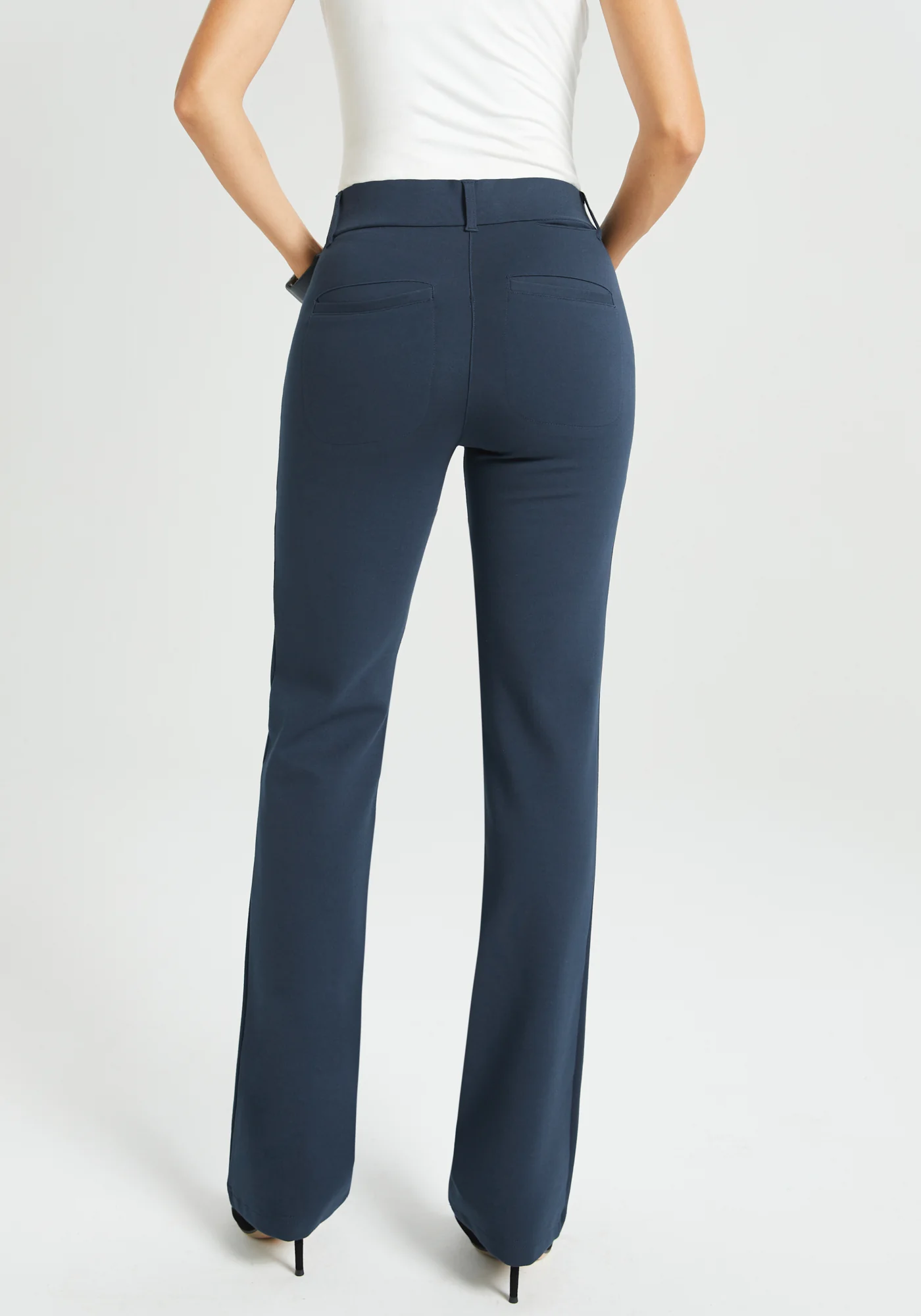 7-Pocket DPYP™ Dress Pant Yoga Pant | Straight (Navy) - Image 4