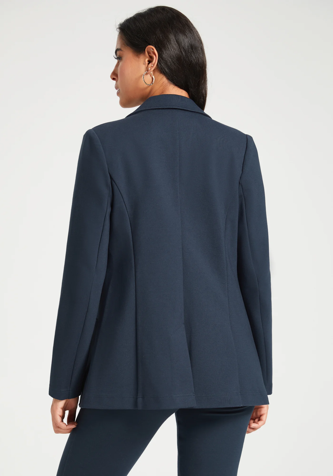 Classic Blazer | Stretch Ponte (Navy) - Image 6