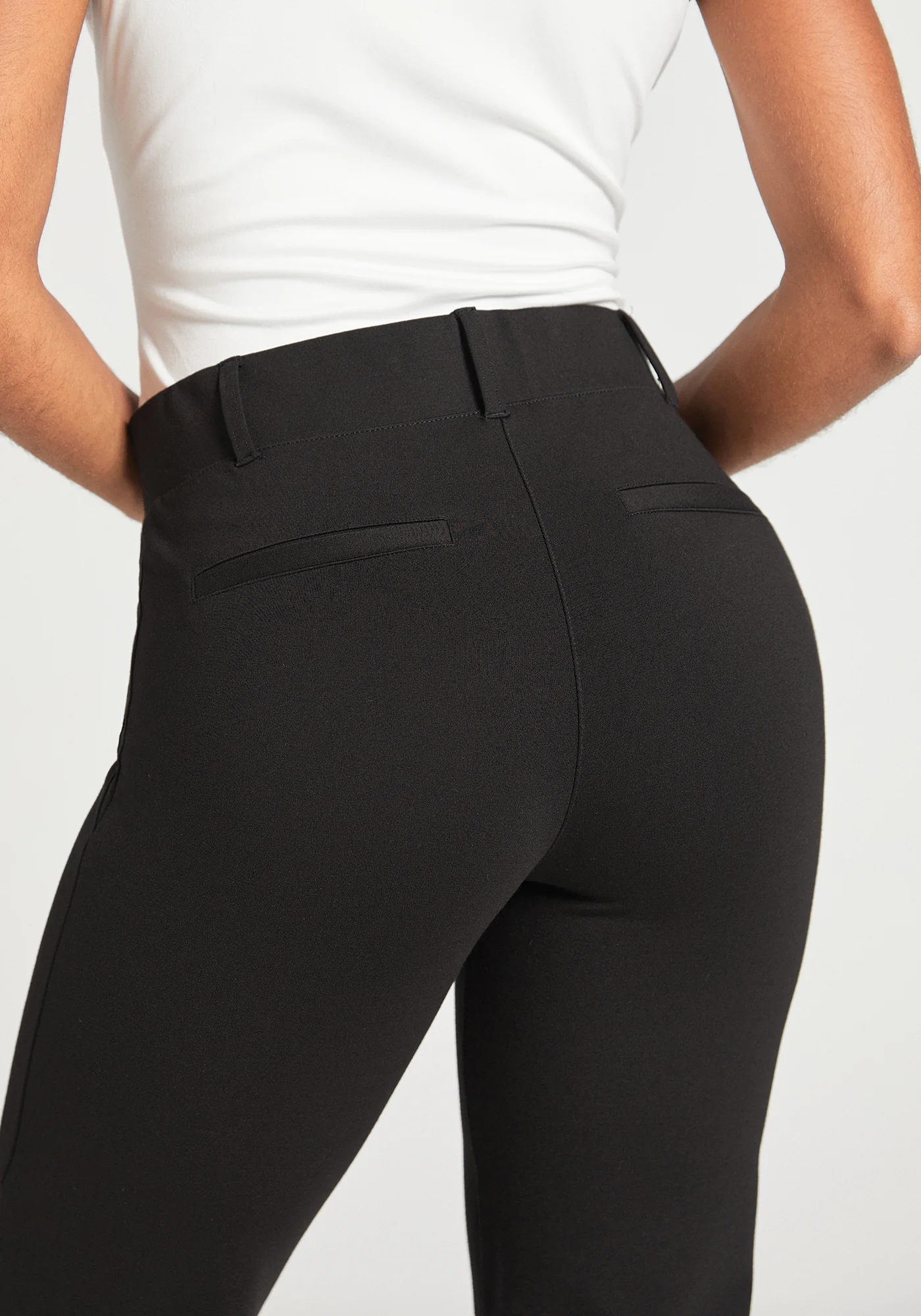 Classic DPYP™ Dress Pant Yoga Pant | Bootcut (Black) - Image 5