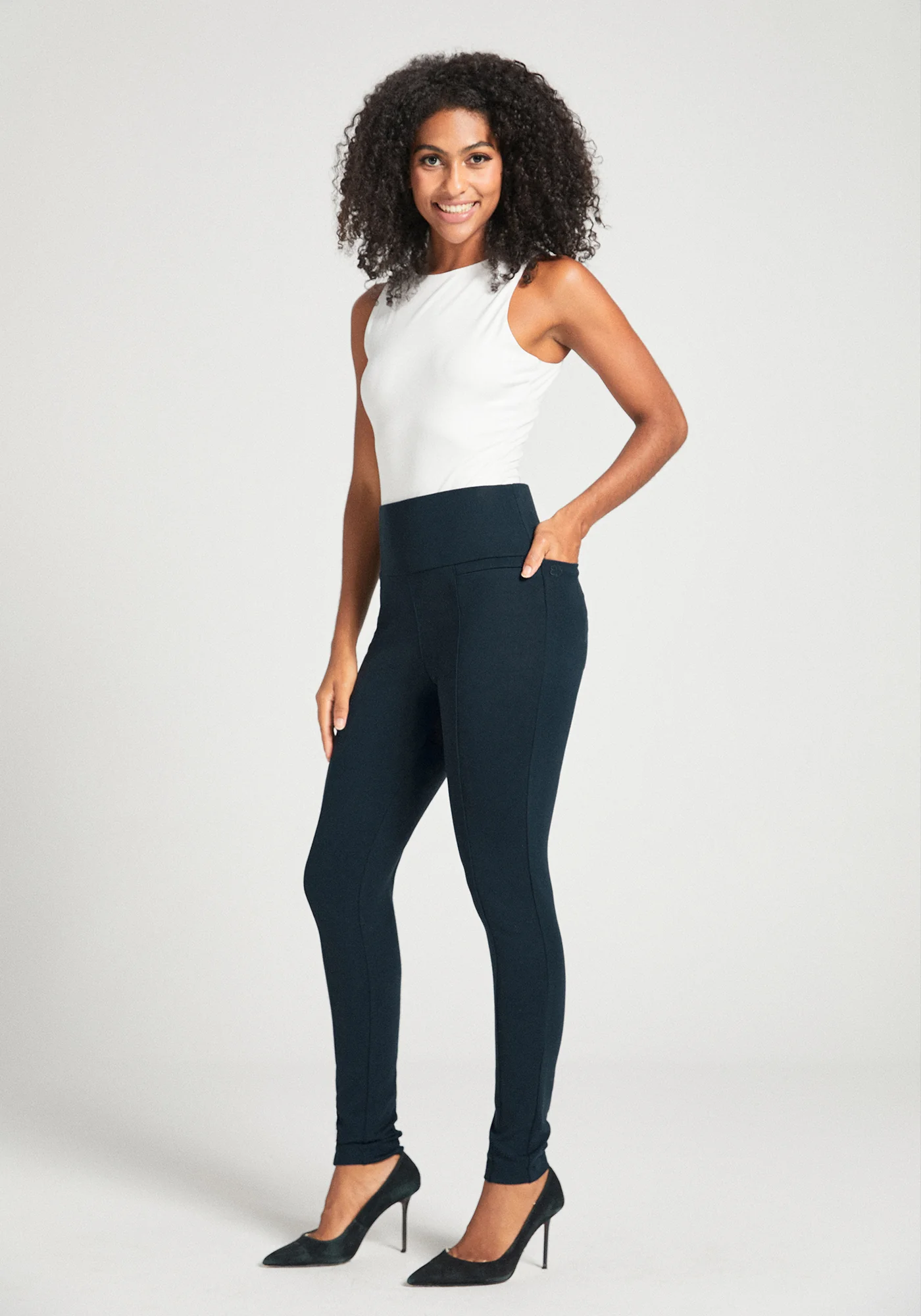 Power Down DPYP™ Dress Pant Yoga Pant | Skinny (Navy) - Image 10